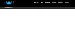 Desktop Screenshot of immf.com